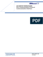 User's Manual: DX1000/DX1000N/DX2000 PLC Communication Protocol Communication Interface