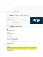 Evaluacion Unidad 2 - Relaciones Laborales