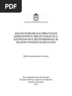 Tesis Subsidios Servicio Electricidad 2012 PDF