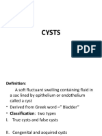 CYSTS