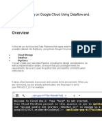 3 - ETL Processing On Google Cloud Using Dataflow and BigQuery