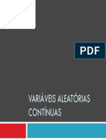 Variáveis Aleatórias Contínuas PDF