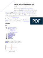 Fourier Transform Infrared Spectroscopy: "FTIR" Redirects Here. FTIR May Also Refer To