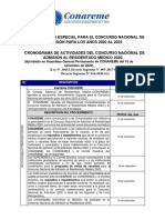 Cronograma de Actividades 2020 PDF