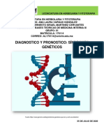 ALVargas DiagnosticoypronosticoSindromesgeneticos