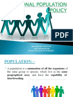 National Population Policy