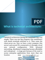 What Is Technical Architecture