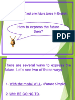 How To Express The Future Then?: There Is NOT Just One Future Tense in English