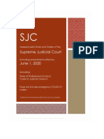 Massachusetts Rules and Orders of The Supreme Judicial Court