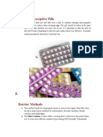 Planning Methods (Contraceptives, Pills, Condoms)