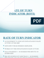 Rate of Turn Indicator (Roti)