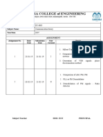 Mahendra College of Engineering: Assignment