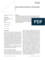 Cold Atmospheric Pressure (Physical) Plasma in Dermatology: Where Are We Today?