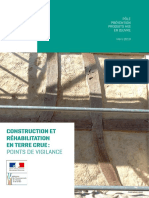 Construction Et Rehabilitation en Terre Crue - Points de Vigilance