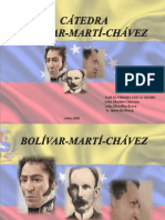 Catedra Final Bolivar-Marti-Chavez