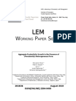 Orking Aper Eries: 2019/26 August 2019 ISSN (ONLINE) 2284-0400