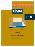 Derecho Comercial, Tarea 4