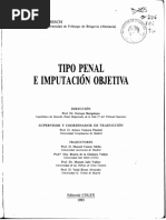 WOLFGANG FRISCH. Tipo Penal e Imputación Objetiva. (Cut)