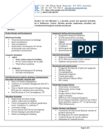 Services:: Product Design and Development Equipment Testing and Measurements