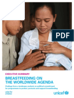 Breastfeeding Worldwide Executive Summary