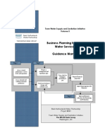 Business Planning For Town Water Services Guidance Manual