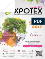 Expositores Xpotex2017 PDF