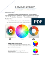 Paints Pigment Handout Class PDF