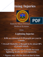 Lightning Injuries