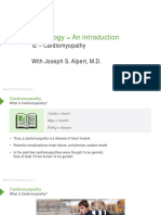 Cardiology An Introduction: 12 Cardiomyopathy With Joseph S. Alpert, M.D