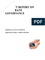 Project On Corporate Governance