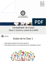 Clase 2 - Contabilidad de Costos