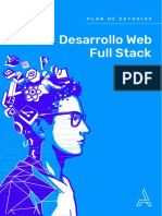 Plan de Estudios - Desarrollo Web Full Stack PDF