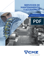 CMZcatalogo Servicios Mantenimiento y Accesorios Tornos CNC CMZ PDF