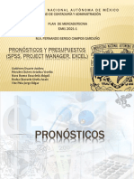 TEMA V. Pronósticos y Presupuestos (SPSS, PM, Excel)