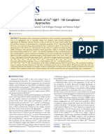 Three Dimensional Models of Cu -A β (1 16) Complexes from Computational Approaches