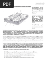 Comentario de Un Bloque Diagrama de Un Relieve Apalachense