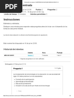 I. Evaluación de Entrada - COMPETENCIAS DIGITALES BÁSICAS GRUPO 49