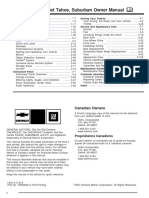 2008 Chevrolet Tahoe Owners PDF