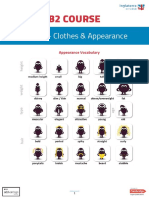 B2 Course: Unit 50 - Clothes & Appearance