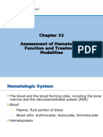 Assessment of Hematologic Function and Treatment Modalities Assessment of Hematologic Function and Treatment Modalities