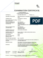 Fermator Premium Landing Door Lock CE Certificate PDF