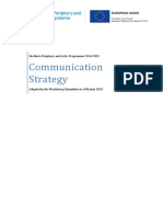 Communication Strategy: Northern Periphery and Arctic Programme 2014-2020