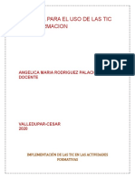 Asesoria para El Uso de Las Tic en La Formacion