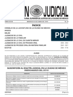 Boletín 30 de Enero de 2019