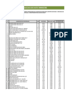 CALCULO DE FLETE - Riego Tecnificado HVC