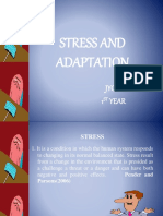 Stress and Adaptation: Jyoti 1 Year