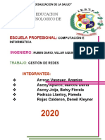 Informe Gestion de Redes