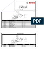 Zanella Despiece RX150