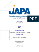 Tarea 3 Estadistica L