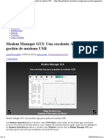 Modem Manager GUI: Una Excelente App para La Gestión de Módems USB